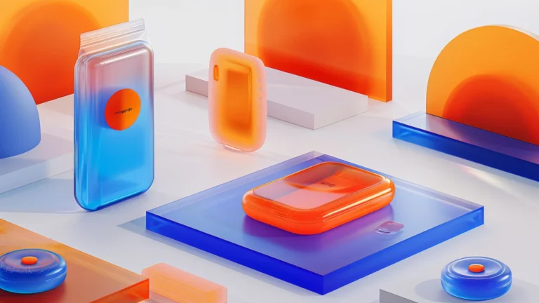 Colorful Packaging in Crypto Branding